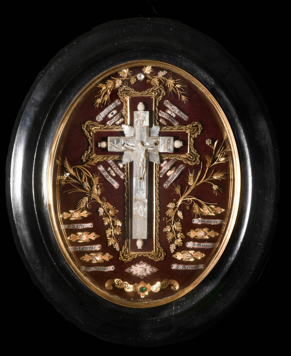 RELIQUARY, 15 RELICS OF SAINTS - RELICS