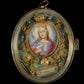 RELIQUARY MEDALLION OF SAINT PHILOMENA - RELICS