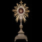 RELIQUARY MONSTRANCE, FIRST CLASS RELIC EX OSSIBUS OF SAINT FORTUNATA - RELICS