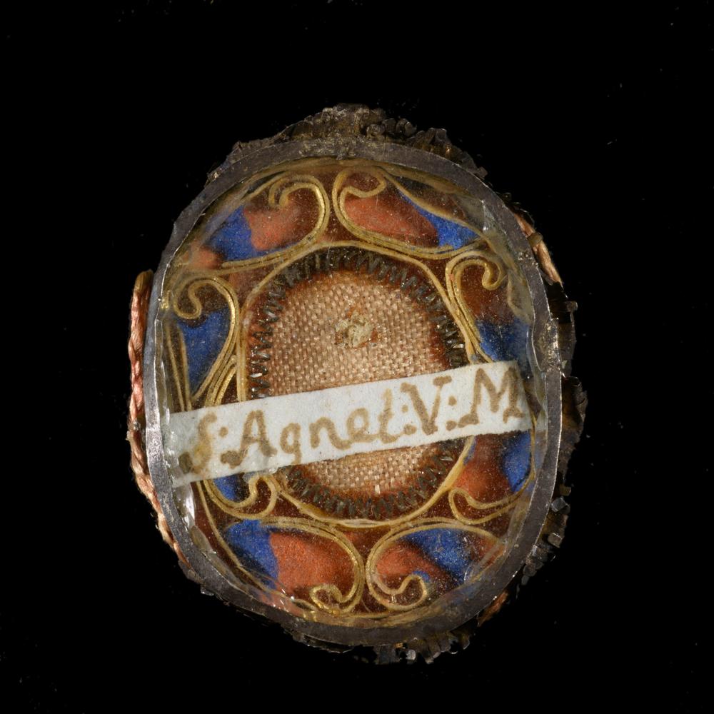 RELIQUARY OF SAINT AGNES - RELICS