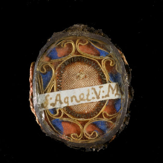 RELIQUARY OF SAINT AGNES - RELICS