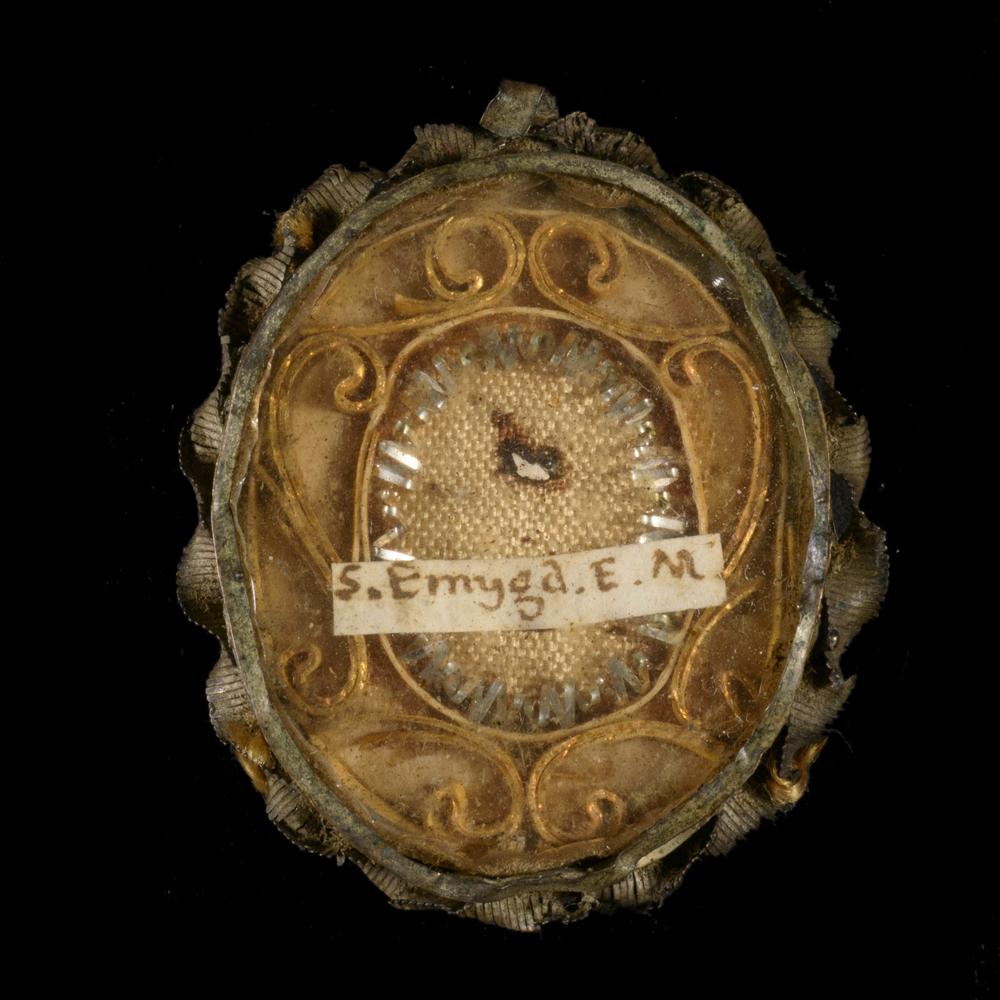 RELIQUARY OF SAINT EMYGDlUS - RELICS