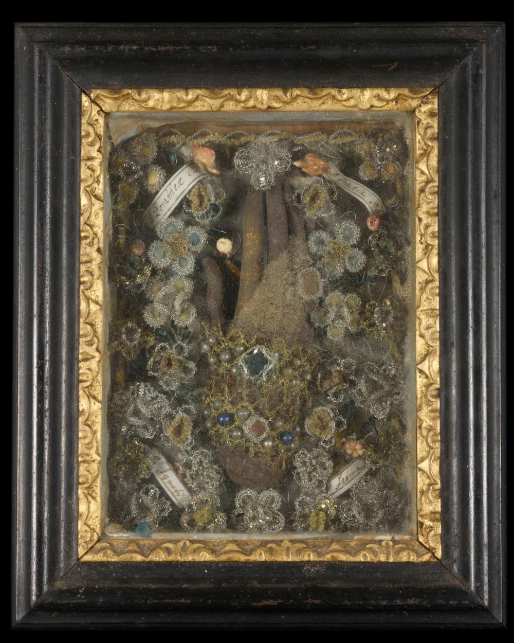 RELIQUARY OF THE HAND OF SAINT ANNE, VIENNA, 18TH CENTURY - RELICS