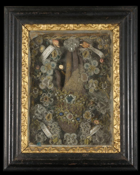 RELIQUARY OF THE HAND OF SAINT ANNE, VIENNA, 18TH CENTURY - RELICS