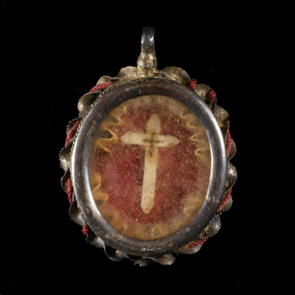 RELIQUARY OF THE TRUE CROSS – 18TH CENTURY - RELICS