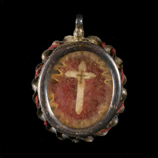 RELIQUARY OF THE TRUE CROSS – 18TH CENTURY - RELICS
