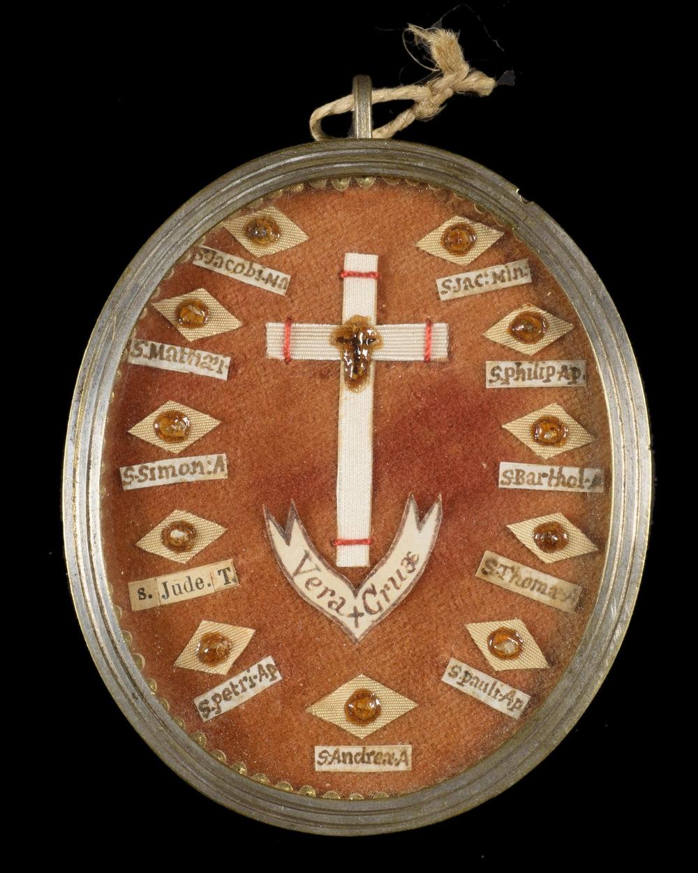 RELIQUARY OF THE TRUE CROSS AND THE PRINCIPAL APOSTLES - RELICS