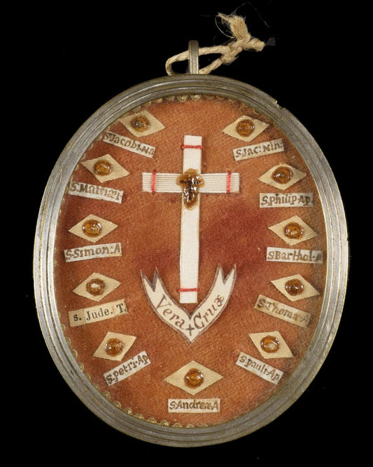 RELIQUARY OF THE TRUE CROSS AND THE PRINCIPAL APOSTLES - RELICS