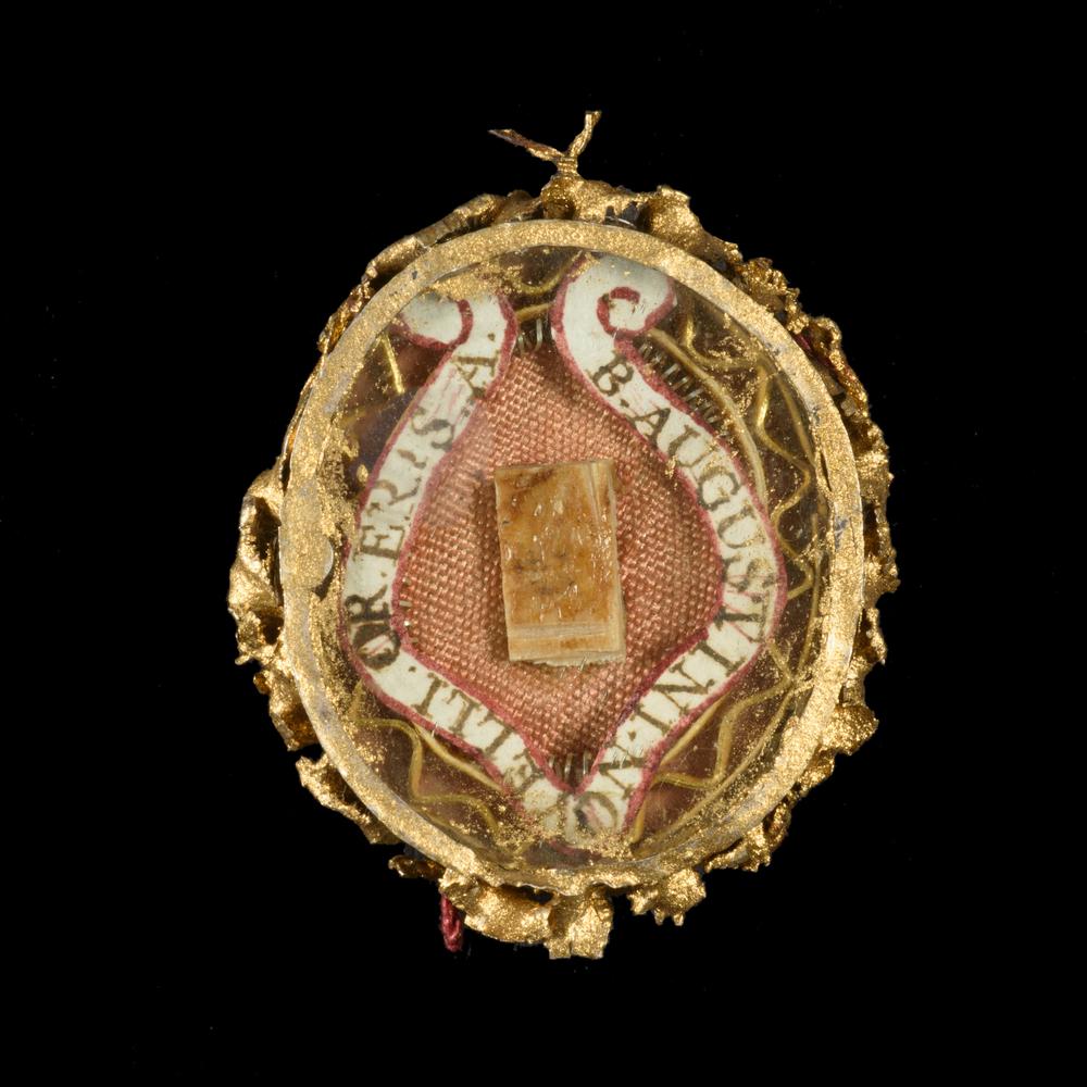 RELIQUARY, RELIC OF SAINT AUGUSTINE - RELICS