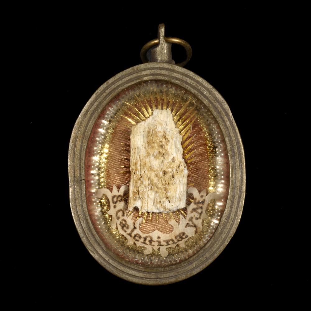 RELIQUARY, RELIC OF SAINT CELESTINE - RELICS