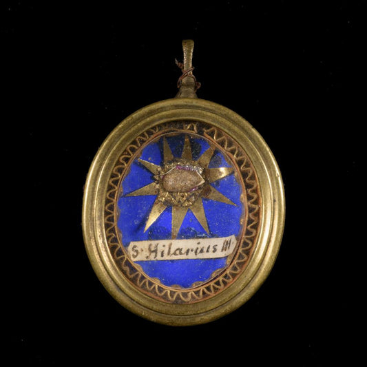 RELIQUARY, RELIC OF SAINT HILARY - RELICS