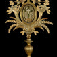 RELIQUARY, RELIC OF THE TRUE CROSS 1835 WITH DOCUMENT - RELICS