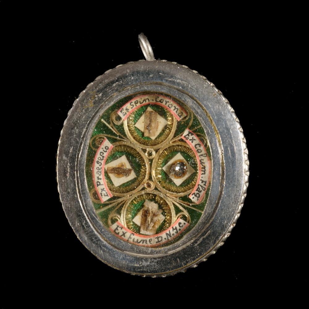 RELIQUARY WITH THORN OF THE CROWN OF THORNS AND RELICS OF THE PASSION - RELICS