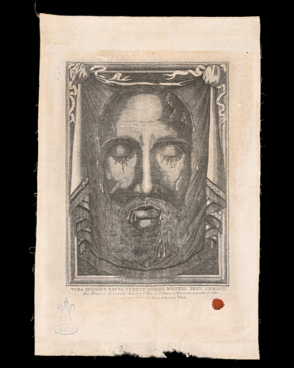 RELIQUE DE LA SAINTE FACE, VOILE DE VERONIQUE | RELICS