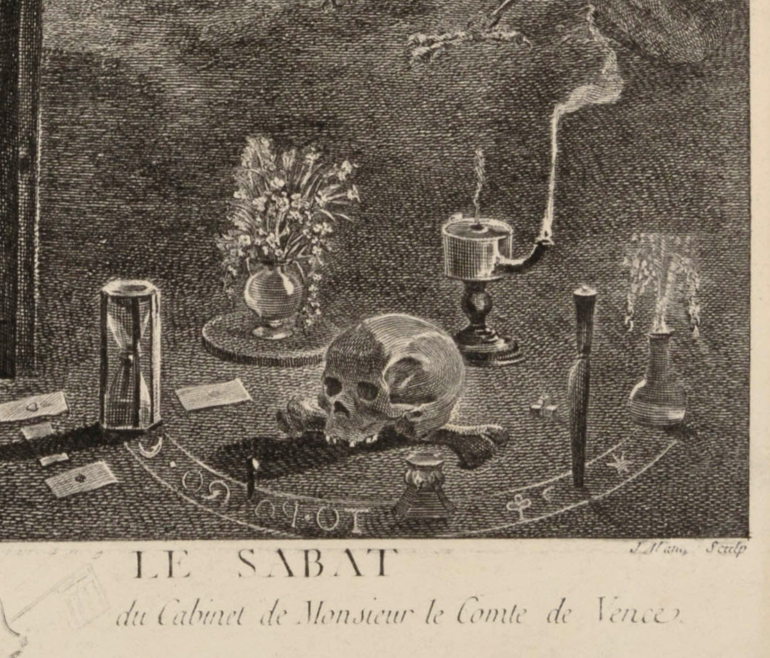SABBAT DES SORCIÈRES, PAIRE DE GRAVURES, 1755 - RELICS