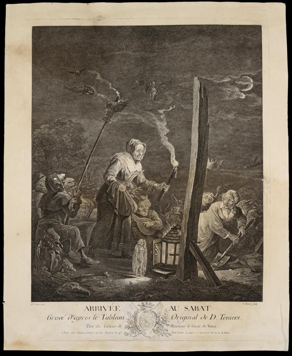 SABBAT DES SORCIÈRES, PAIRE DE GRAVURES, 1755 - RELICS