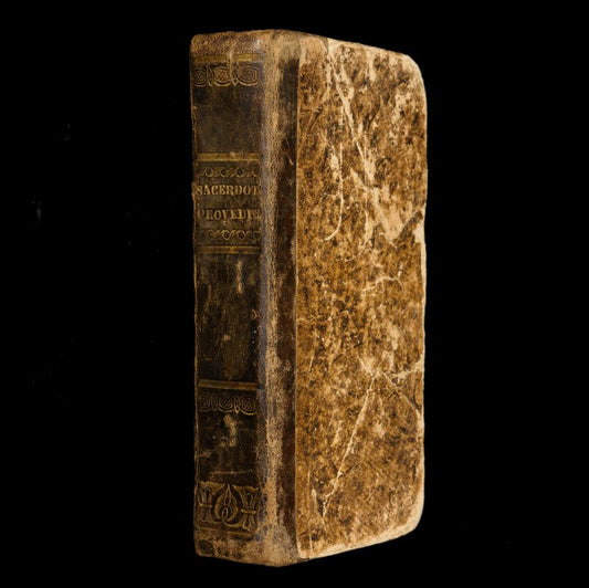 SACERDOTE PROVEDUTO – Rites and Exorcisms, 18th century, under the control of the INQUISITION - RELICS