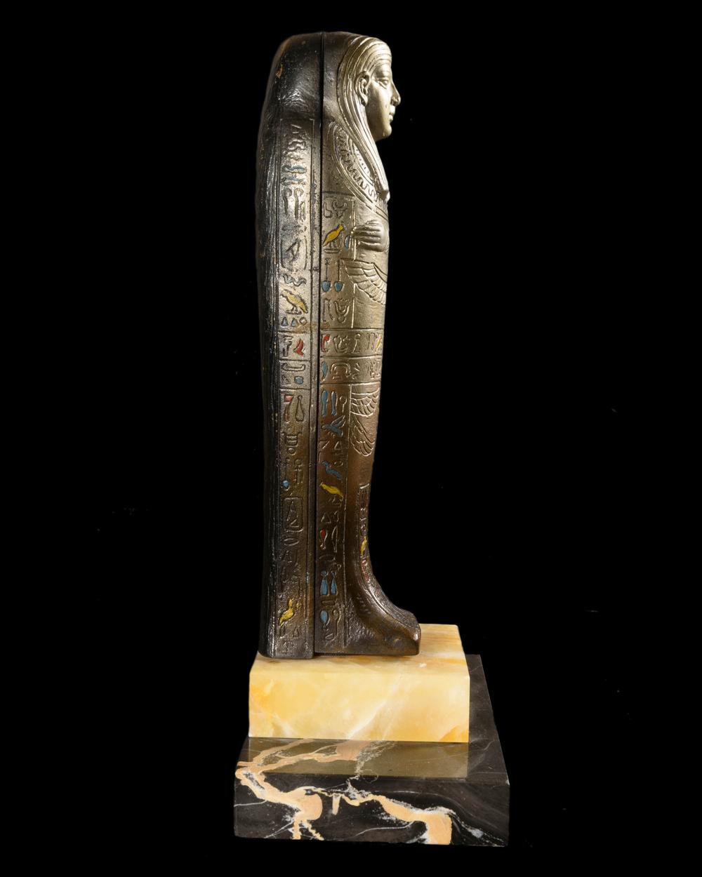 SARCOPHAGE ÉROTIQUE ART DÉCO EN BRONZE – BERGMANN - RELICS