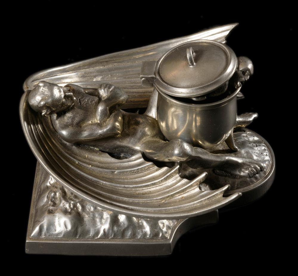 SCULPTURE : LE DIABLE ENDORMI ET LE DAMNÉ – XIXᵉ SIÈCLE - RELICS