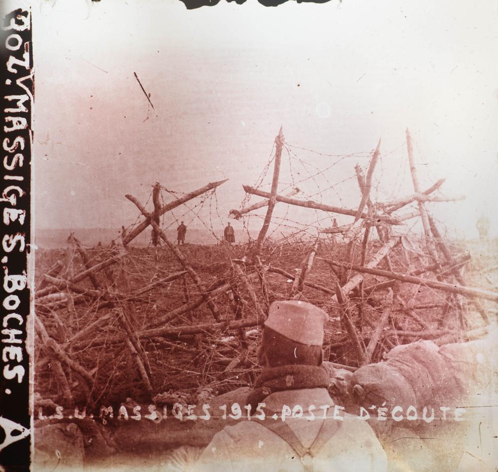 STÉRÉOSCOPE & 200 PLAQUES WW1 - RELICS