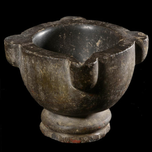 Serpentine Mortar, 17th Century - RELICS