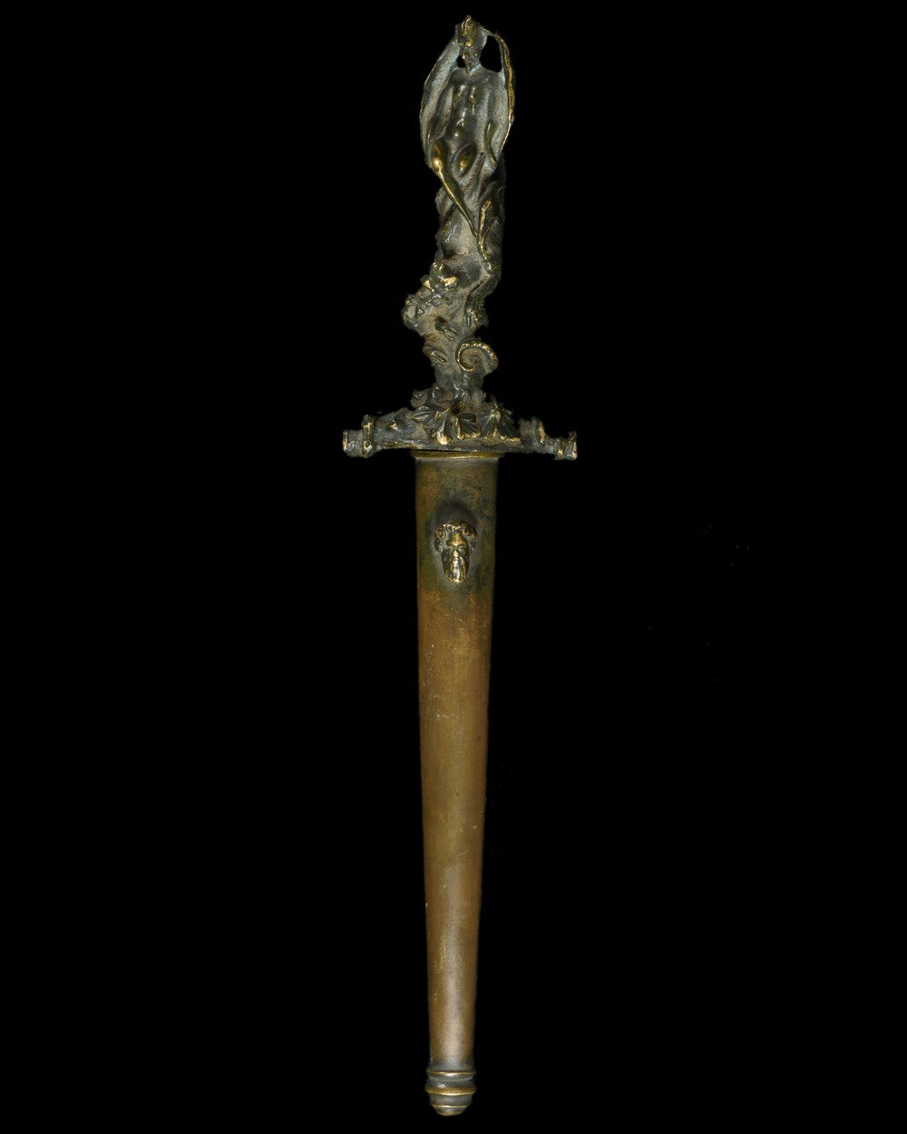 Dark Ritual Dagger RITUAL DAGGER WITH DEVIL FIGURE | RELICS