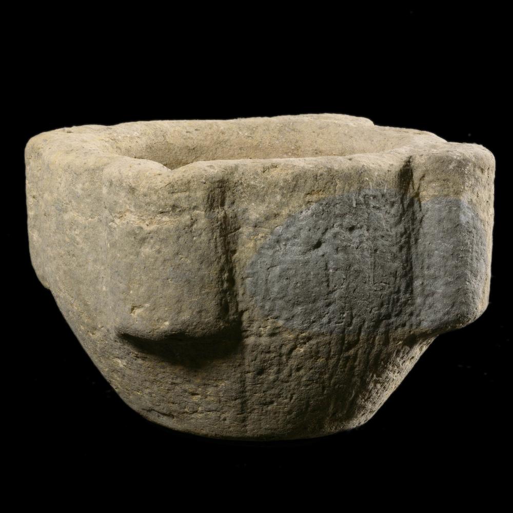 Stone Relic ANTIQUE STONE MORTAR — 16TH–17TH CENTURY | RELICS