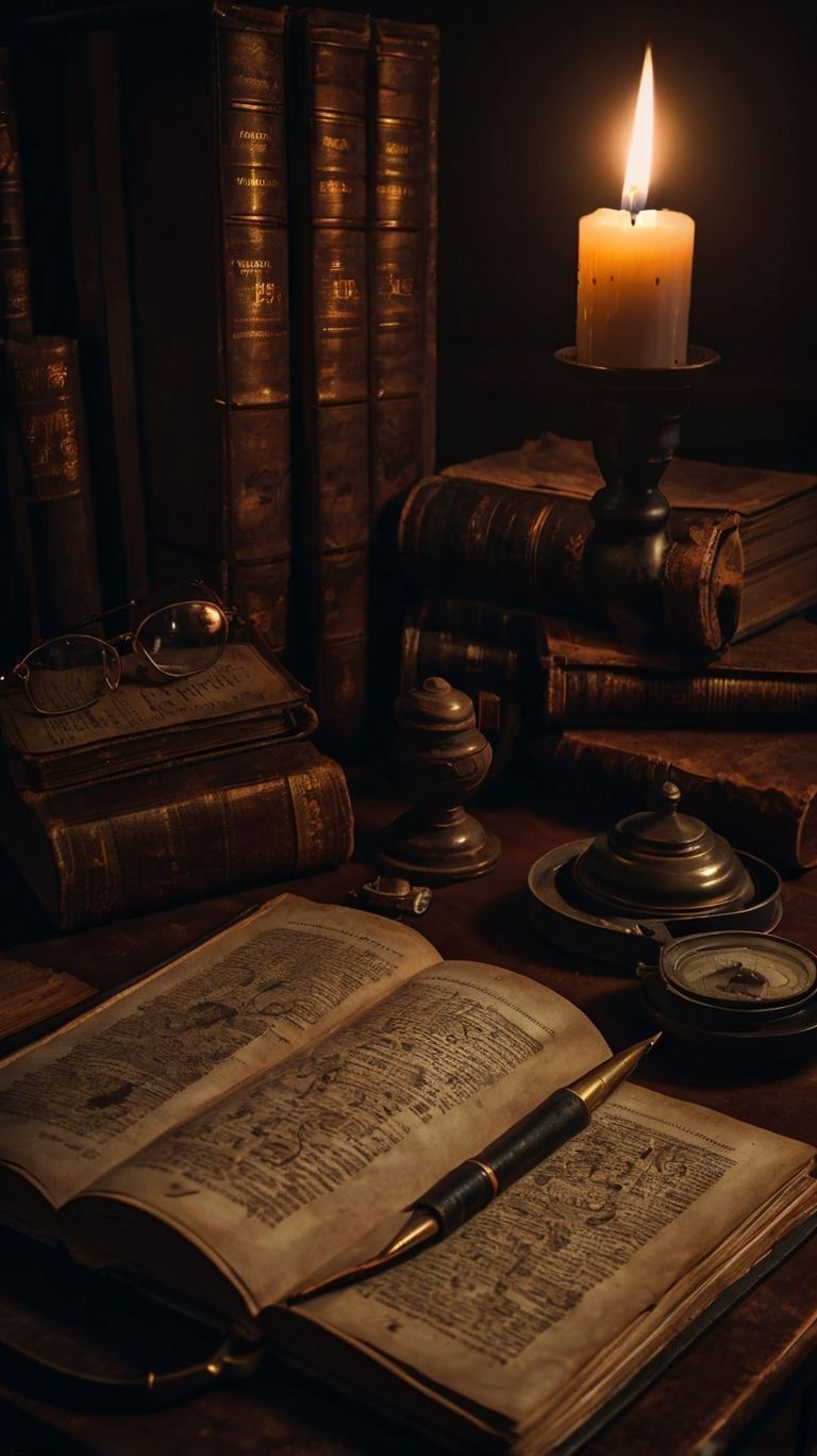 Rare antiquities and natural specimens exhibited in a cabinet of curiosities.
