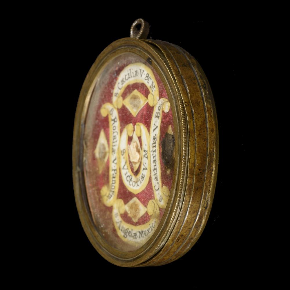 reliquaire S.VITTORIA V.M + 4 SANTI - RELICS