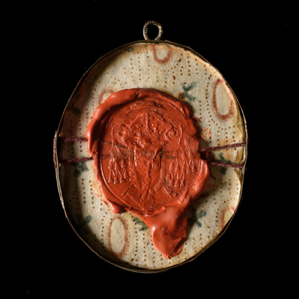 reliquaire S.VITTORIA V.M + 4 SANTI - RELICS