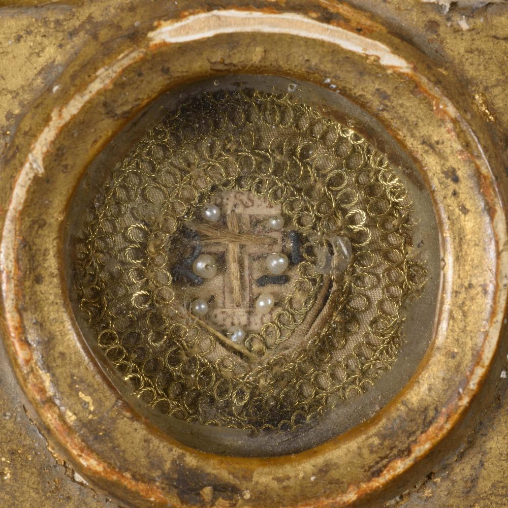 reliquaire doré vraie croix - RELICS